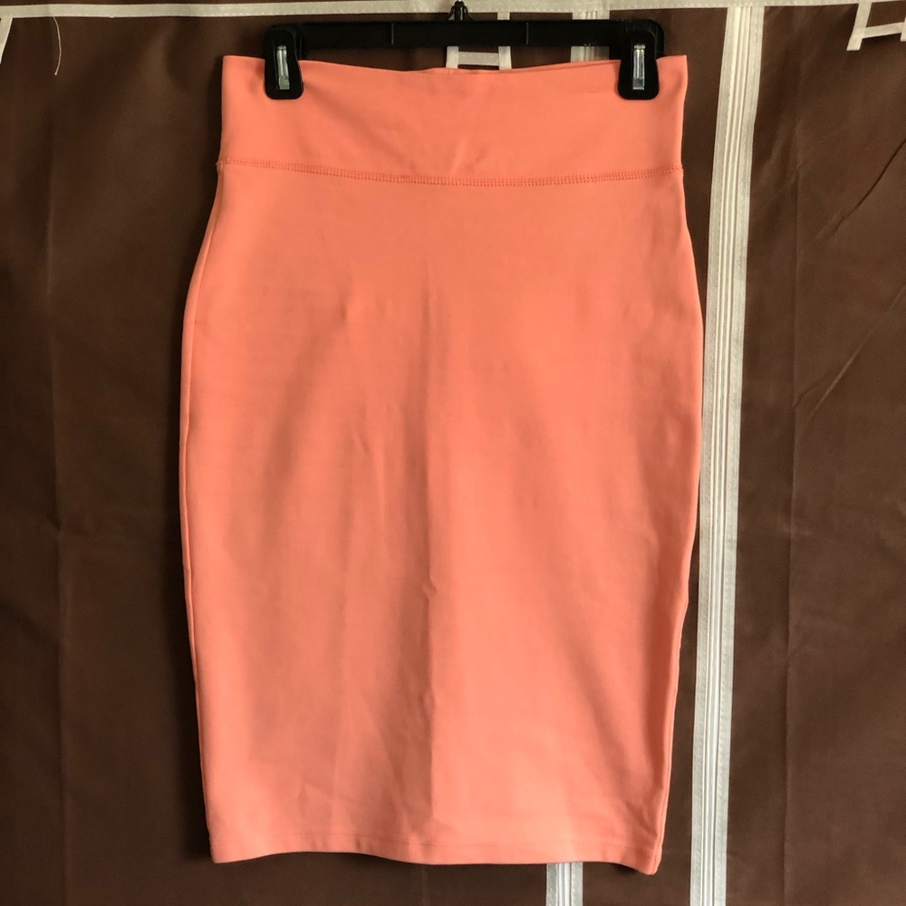 Peach skirt